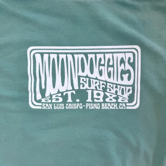 Moondoggies Beach Club Unisex Kids Basic Groove Pigment Dyed Hoodie Size M 8-10 - Picture 10 of 11